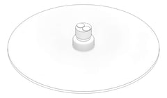 3D Documentation Image of Shower Rose Oliveri Rome Thin