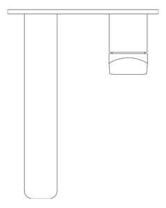 Plan Image of MixerSet Wall Oliveri Paris
