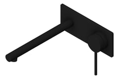 3D Shaded Image of MixerSet Wall Oliveri Venice Straight