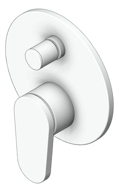 3D Shaded Image of MixerTap Diverter Oliveri London