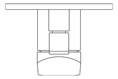 Plan Image of MixerTap Diverter Oliveri Paris