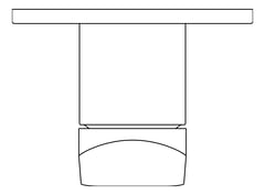 Plan Image of MixerTap Wall Oliveri Paris
