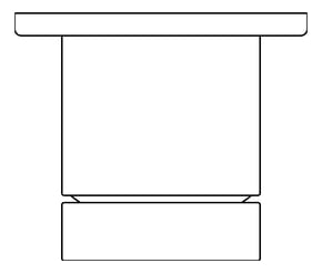 Plan Image of MixerTap Wall Oliveri Venice