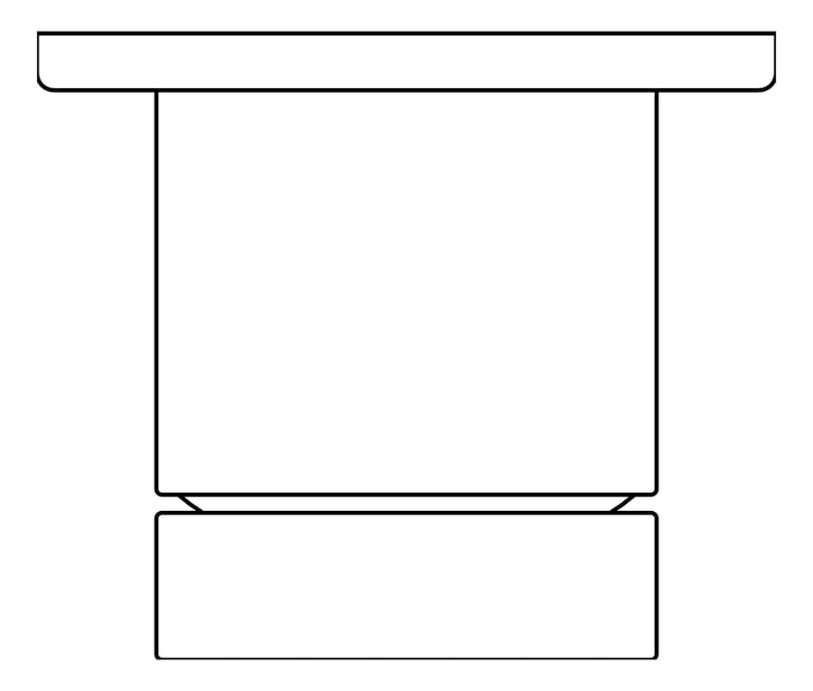 Plan Image of MixerTap Wall Oliveri Venice
