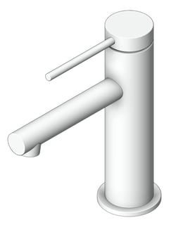 3D Shaded Image of Mixer Basin Oliveri Venice Straight