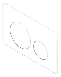 3D Documentation Image of PushPlate Wall Oliveri Round