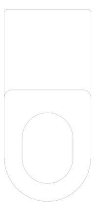 Plan Image of ToiletPan WallFaced Oliveri Care