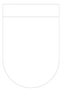 Plan Image of ToiletPan Wall Oliveri Oslo