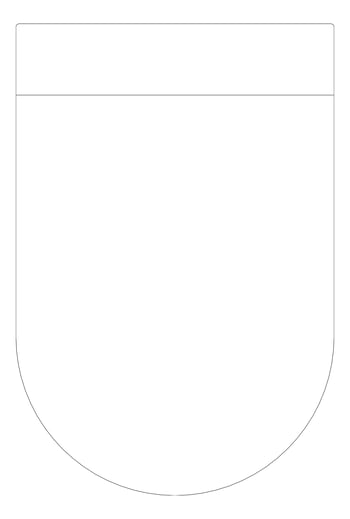 Plan Image of ToiletPan Wall Oliveri Oslo