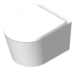 3D Shaded Image of ToiletPan Wall Oliveri Oslo WallHung