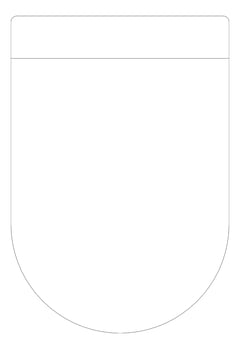 Plan Image of ToiletPan Wall Oliveri Oslo WallHung