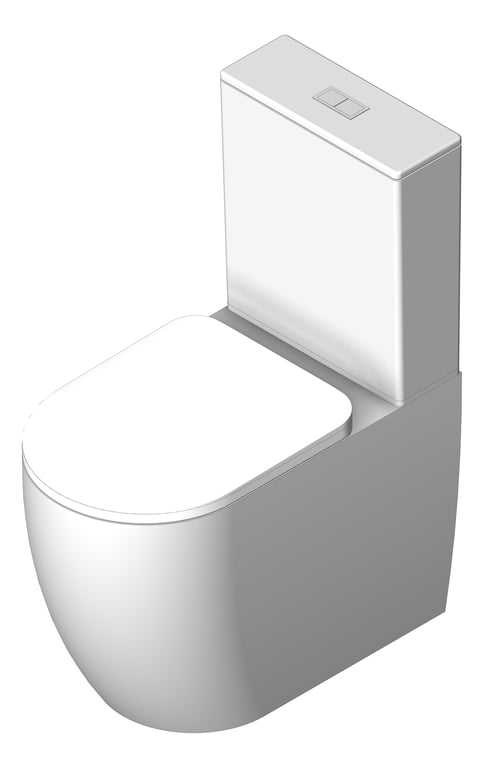 ToiletSuite BackToWall Oliveri Naples ComfortHeight