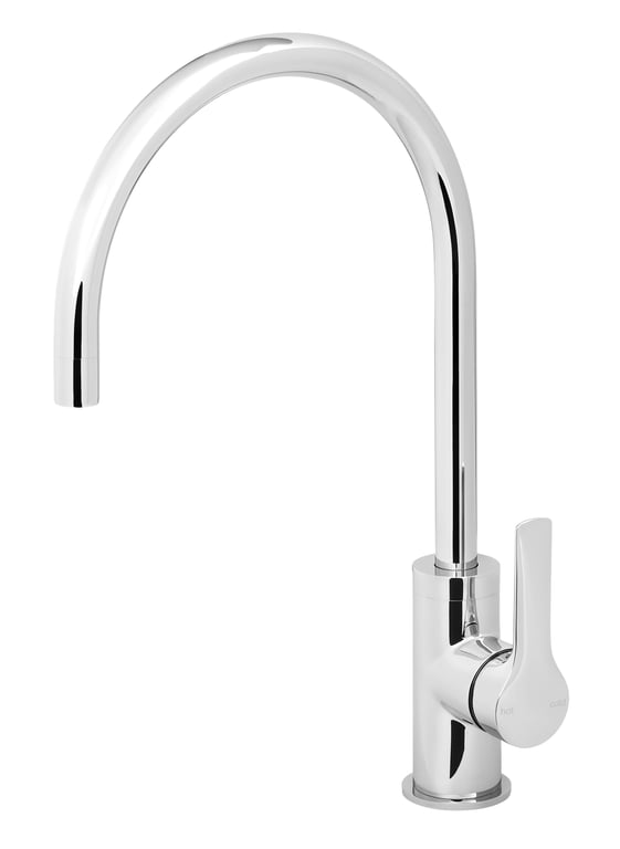 10573103C Subi Sink Mixer 200mm Gooseneck.jpg Image of Mixer Sink Phoenix Subi