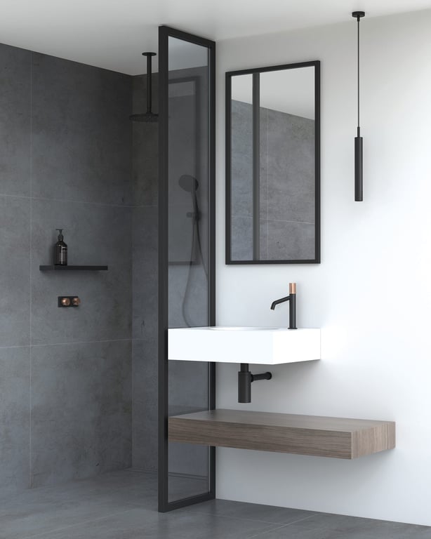 108-7700-72 108-7920-72 Phoenix Toi Basin Mixer and Twin Shower Wall Mixer Lifestyle RGB.jpg Image of Mixer Basin Phoenix Toi