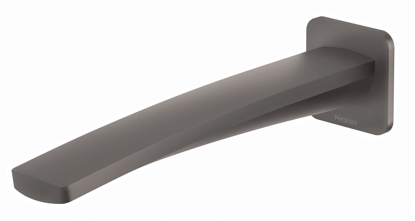 115-7620-30 Mekko Wall Bath Outlet 200mm.jpg Image of Spout Wall Phoenix Mekko Bath