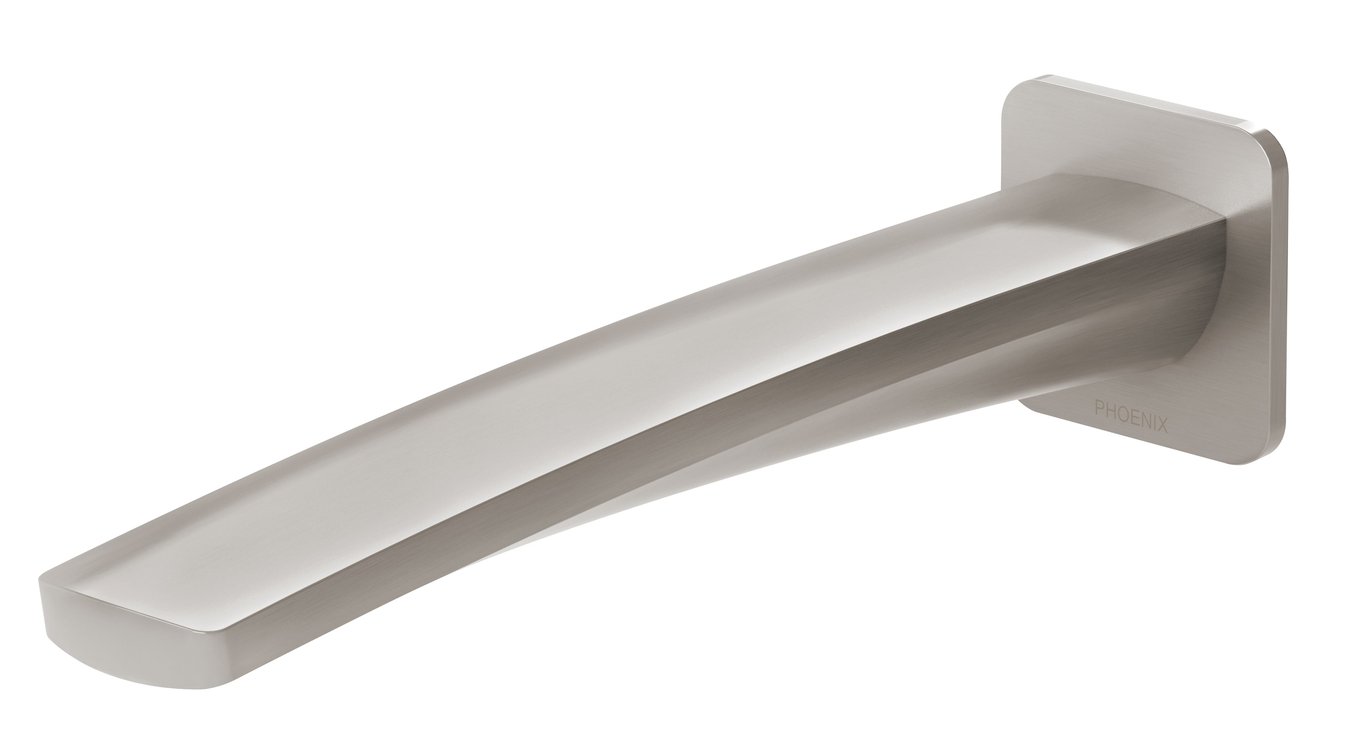 115-7620-40 Mekko Wall Bath Outlet 200mm.jpg Image of Spout Wall Phoenix Mekko Bath