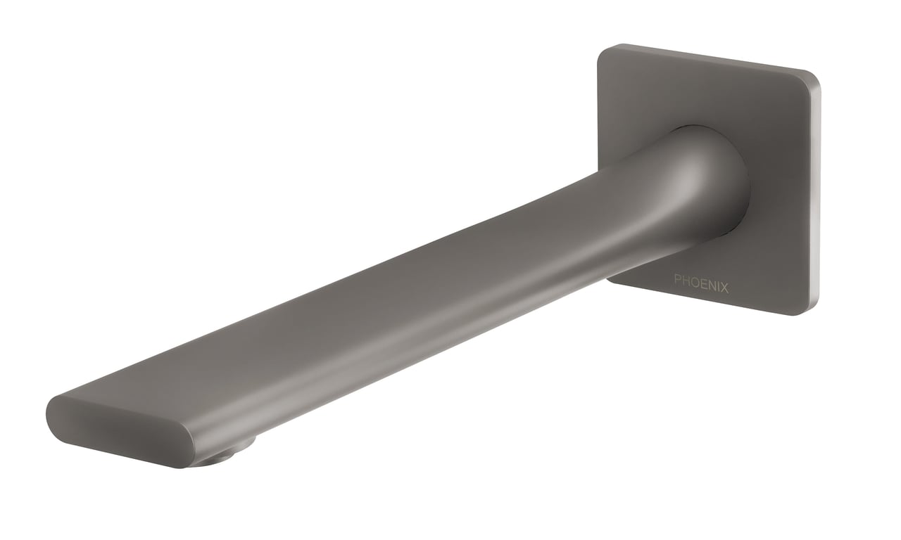 118-7610-30 Teel Wall Basin Outlet 200mm.jpg Image of Spout Wall Phoenix Teel Basin