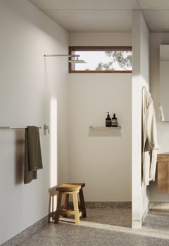 128-5200-51 128-8400-51 128-8030-51 Phoenix Enviro316 Collection Lifestyle Crop2 RGB.jpg Image of Shower Wall Phoenix Enviro316 Arm Rose