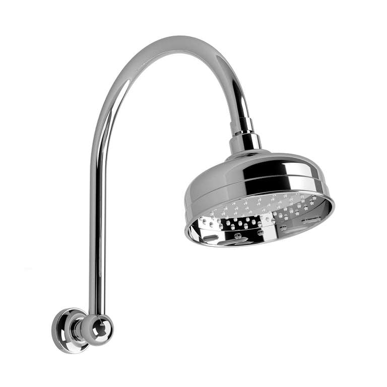 134-5300-00_Cromford_High_Rise_Shower_Arm_and_Rose.jpg Image of Shower Wall Phoenix Cromford HighRiseArm Rose