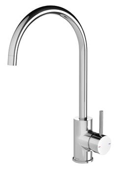 153-7330-00 Pina Sink Mixer 200mm Gooseneck.jpg Image of Mixer Sink Phoenix Pina