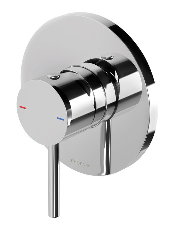 153-7805-00 Pina Shower Wall Mixer Trim Kit Only.jpg Image of MixerTap Wall Phoenix Pina