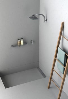 201-2121-51 RU780CHR GS896 RU526CHR Phoenix V Channel Drain 75 x 750mm Lifestyle RGB.jpg Image of MixerTap Wall Phoenix Rush