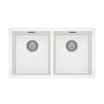 312-2002-80_5000_Series_Double_Bowl_Under_Over_Sink.jpg Image of Sink Kitchen Phoenix 5000Series Double