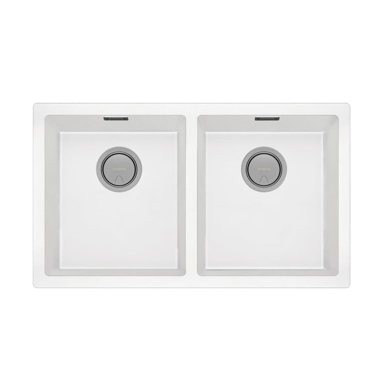 312-2002-80_5000_Series_Double_Bowl_Under_Over_Sink.jpg Image of Sink Kitchen Phoenix 5000Series Double