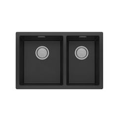 312-5202-10_5000_Series_1-3_4_LH_Bowl_Under_Over_Sink.jpg Image of Sink Kitchen Phoenix 5000Series OneAndThreeFourth Left