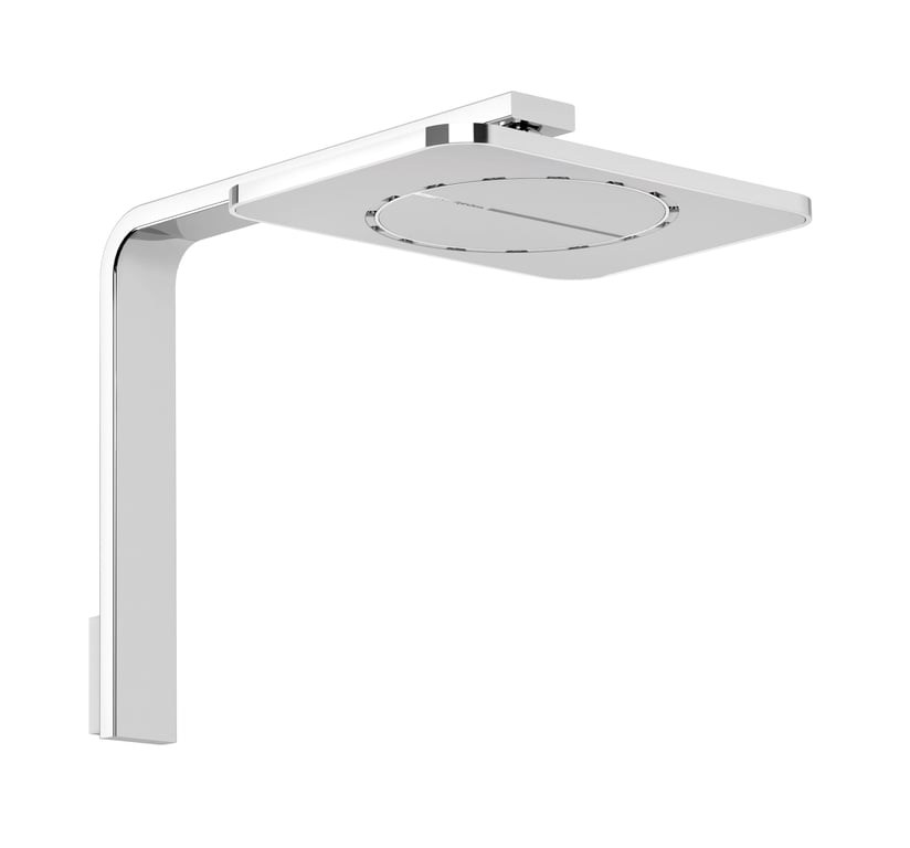 607-5100-00 NX Orli  with HydroSense Shower Arm and Rose.jpg Image of Shower Head Phoenix NXOrli