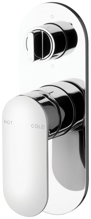 CE791 Cerchio Shower Bath Diverter Mixer.jpg Image of MixerTap Wall Phoenix Cerchio Diverter