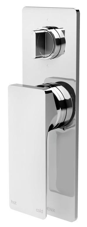 GS791 CHR Gloss Shower Bath Diverter Mixer.jpg Image of MixerTap Wall Phoenix Gloss Diverter