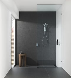 LE6510-00 Phoenix Lexi Compact Twin Shower Lifestyle RGB.jpg Image of Shower Twin Phoenix Lexi Compact