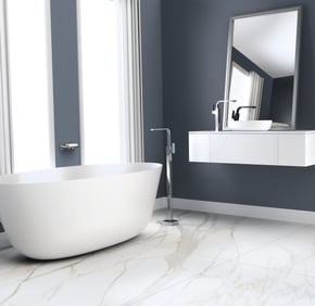 RA745CHR RA790CHR Phoenix Radii Floor Mounted Bath Mixer and Vessel Mixer Lifestyle RGB.jpg Image of Mixer Vessel Phoenix Radii