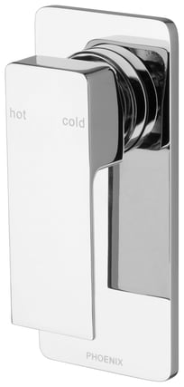 RA780 CHR Radii Shower Wall Mixer.jpg Image of MixerTap Wall Phoenix Radii