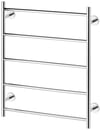 RA870 CHR Radii Towel Ladder 550mm x 740mm Round Plate.jpg Image of TowelRail Ladder Phoenix Radii 550 RoundPlate