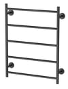 RA870 MB Radii Towel Ladder 550 x 740mm Round Plate.jpg Image of TowelRail Ladder Phoenix Radii 550 RoundPlate