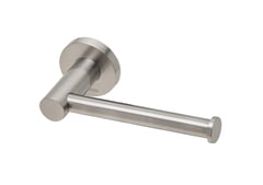 RA892 BN Radii Toilet Roll Holder Round Plate.jpg Image of ToiletRollHolder Single Phoenix Radii RoundPlate