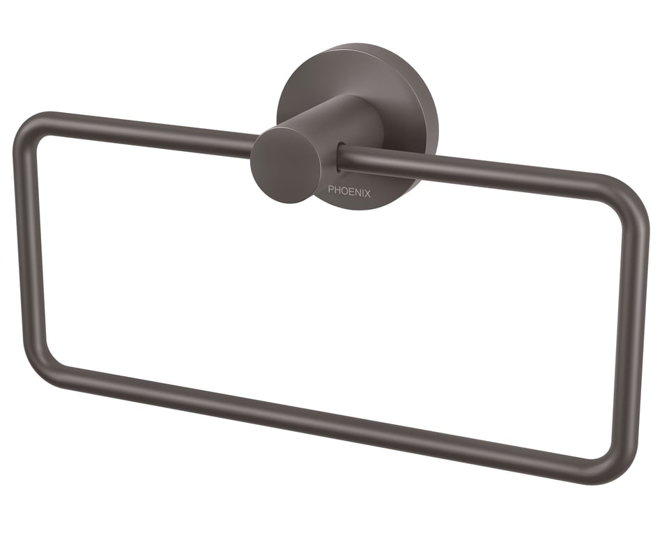 RA893 GM Radii Hand Towel Holder Round Plate.jpg Image of TowelHolder Hand Phoenix Radii RoundPlate