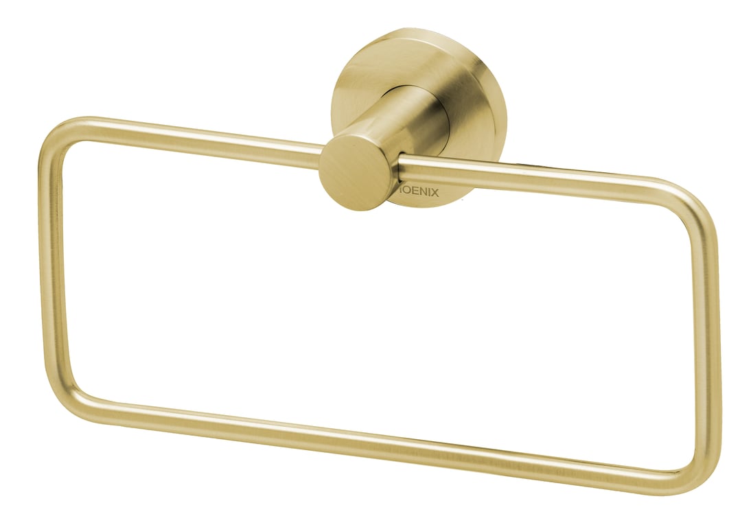 RA893-12 Radii Hand Towel Holder Round Plate.jpg Image of TowelHolder Hand Phoenix Radii RoundPlate
