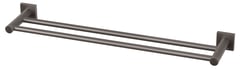 RS813 GM Radii Doudble Towel Rail 600mm Square Plate.jpg Image of TowelRail Double Phoenix Radii 600 SquarePlate
