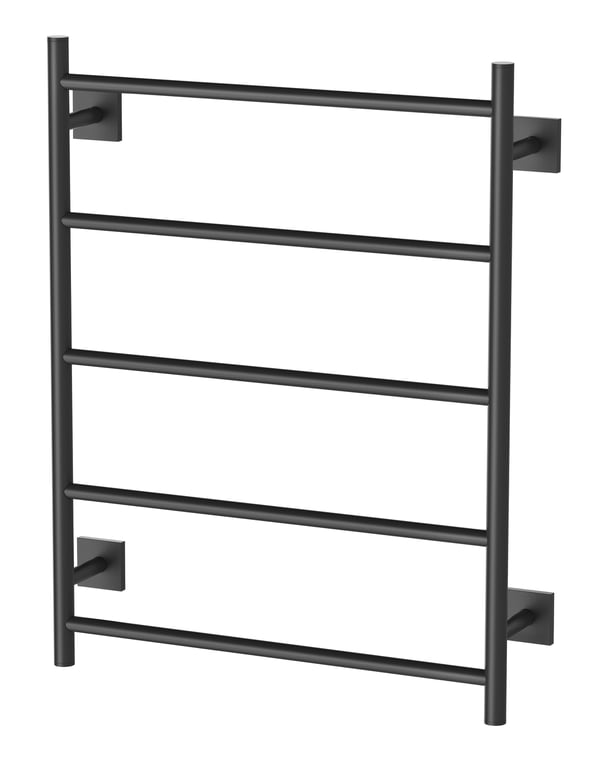 RS870 MB Radii Towel Ladder 550 x 740mm Square Plate.jpg Image of TowelRail Ladder Phoenix Radii 550 SquarePlate