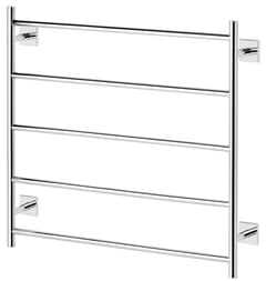 RS871 CHR Radii Square Towel Ladder 750 x 740mm Square Plate.jpg Image of TowelRail Ladder Phoenix Radii 750 SquarePlate