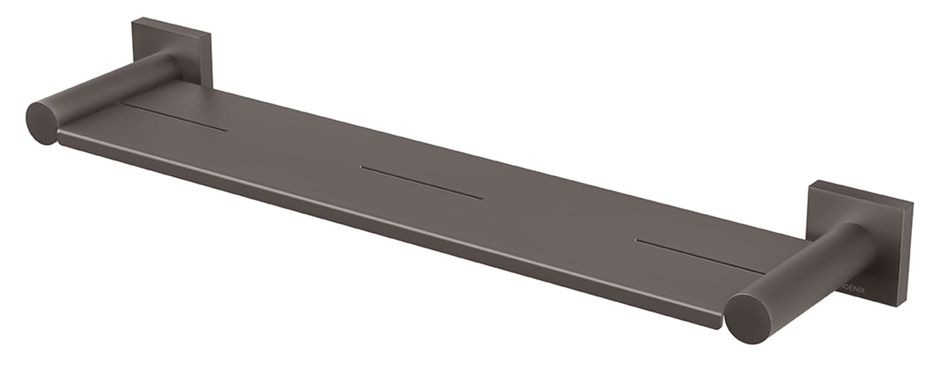RS886 GM Radii Shower Shelf Square Plate.jpg Image of Shelf Metal Phoenix Radii SquarePlate