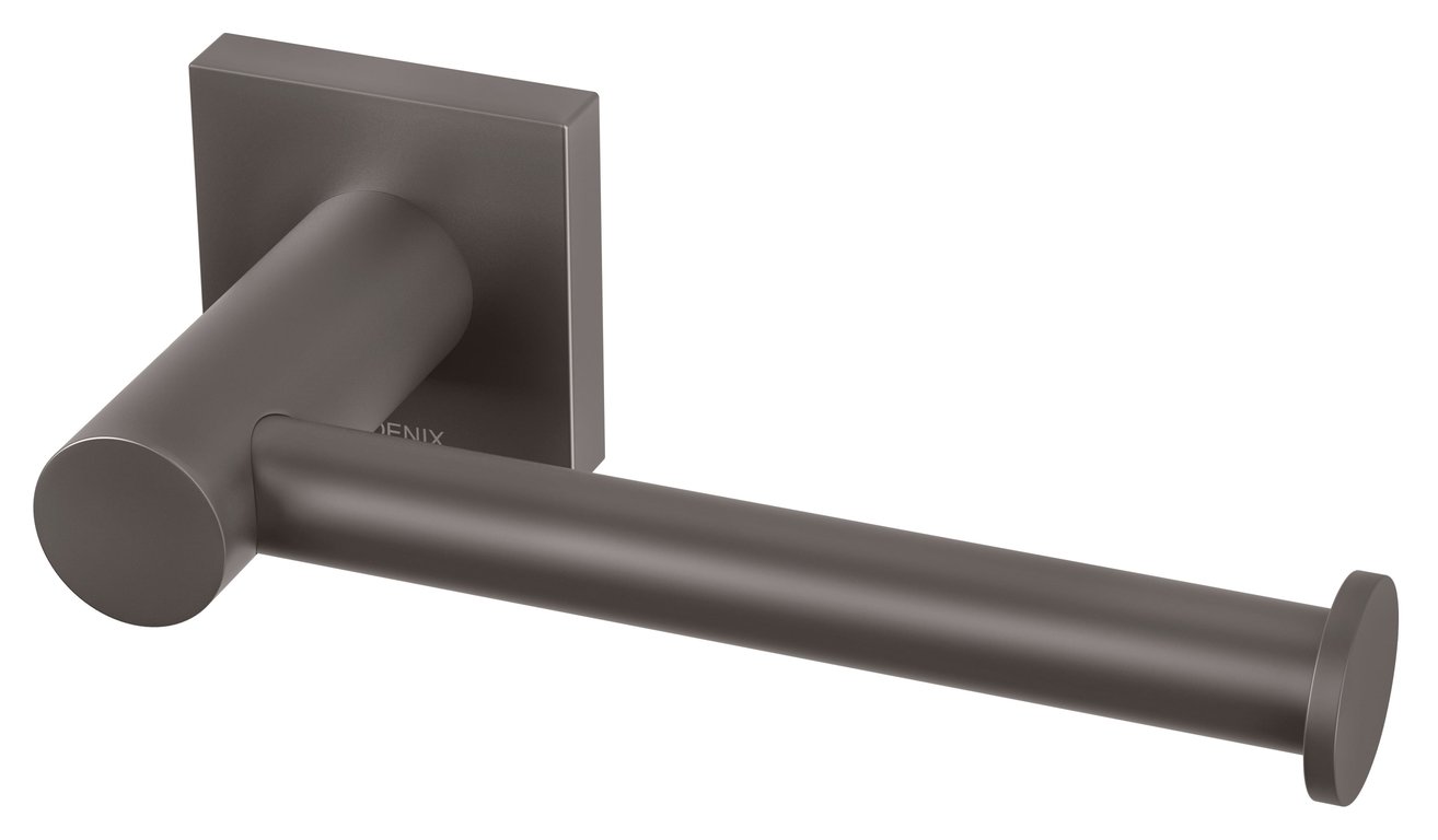 RS892 GM Radii Toilet Roll Holder Square Plate.jpg Image of ToiletRollHolder Single Phoenix Radii SquarePlate