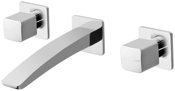 RU112 CHR Rush Wall Basin Set.jpg Image of TapSet Wall Phoenix Rush Basin