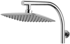 RU526 CHR Rush Shower Arm and Square Rose.jpg Image of Shower Head Phoenix Rush