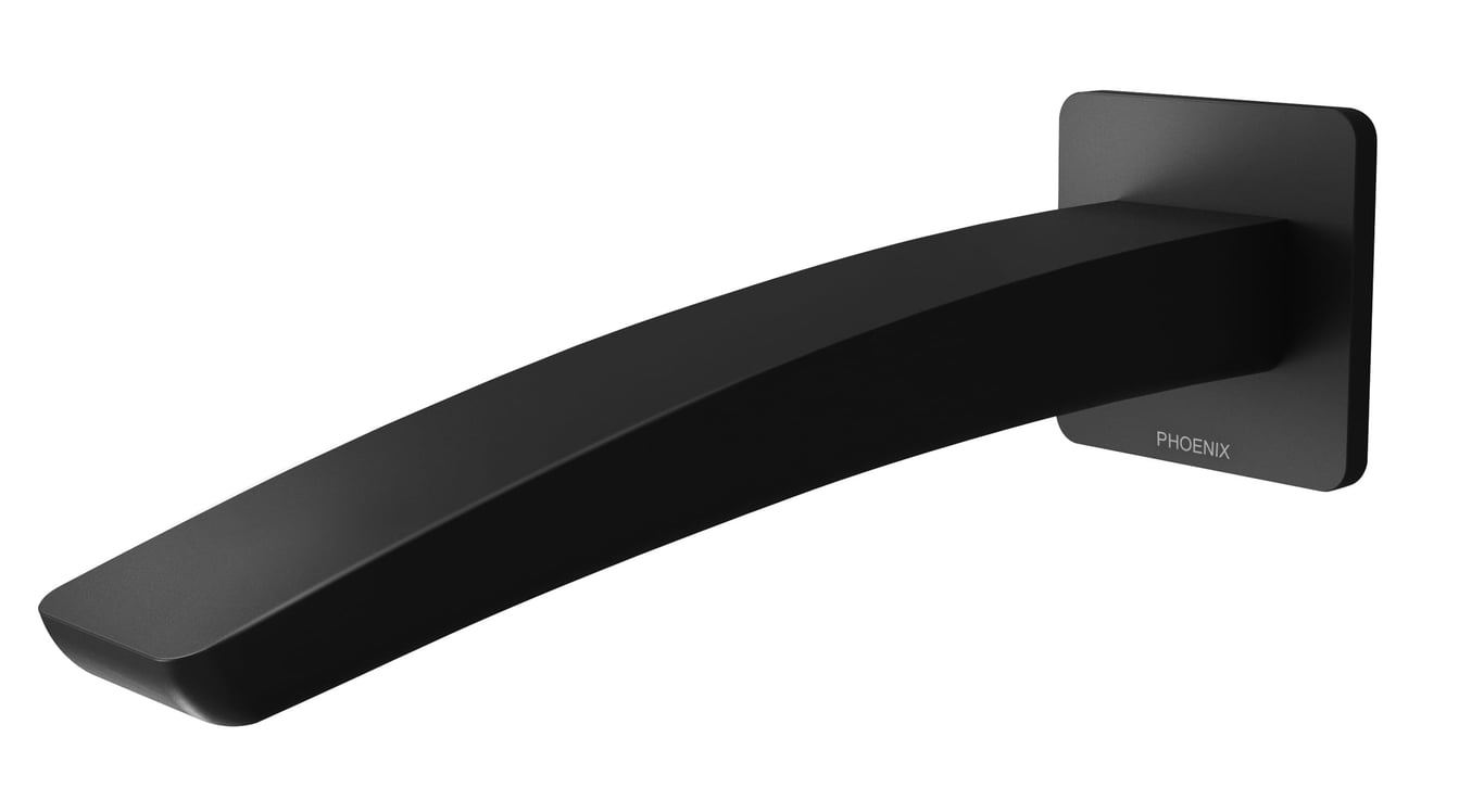 RU776 MB Rush Wall Bath Outlet 180mm.JPG Image of Spout Wall Phoenix Rush Bath