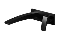 RU785 MB Rush Wall Basin Set 180mm.jpg Image of MixerSet Wall Phoenix Rush Basin