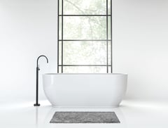 VS745MB Phoenix Vivid Slimline Floor Mounted Bath Mixer Lifestyle RGB.jpg Image of Mixer Bath Phoenix VividSlimline FloorMount